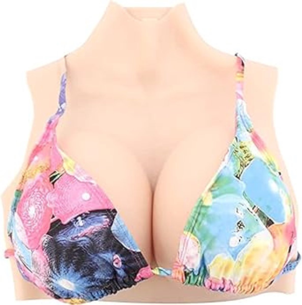 DailySupplies® Nep Borsten - Silliconen voor Man - Travestie - B-cup
