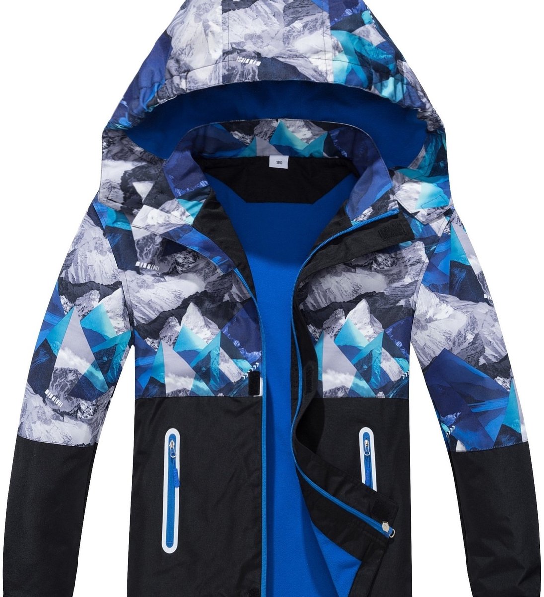 Currero Winterjas Parka Jongens Lange Jas Wintermantel Overjas Gewatteerd Waterdicht Winter Stijlvol Mantel Kinderen Lichtgrijs 4-5 Jaar