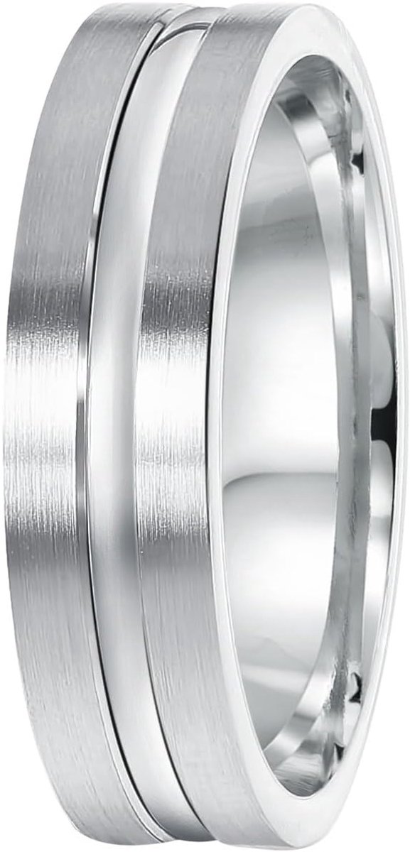 Heren Vriendschapsring Chios - Ring - Cadeau - Echt Zilver - Zilverkleurig