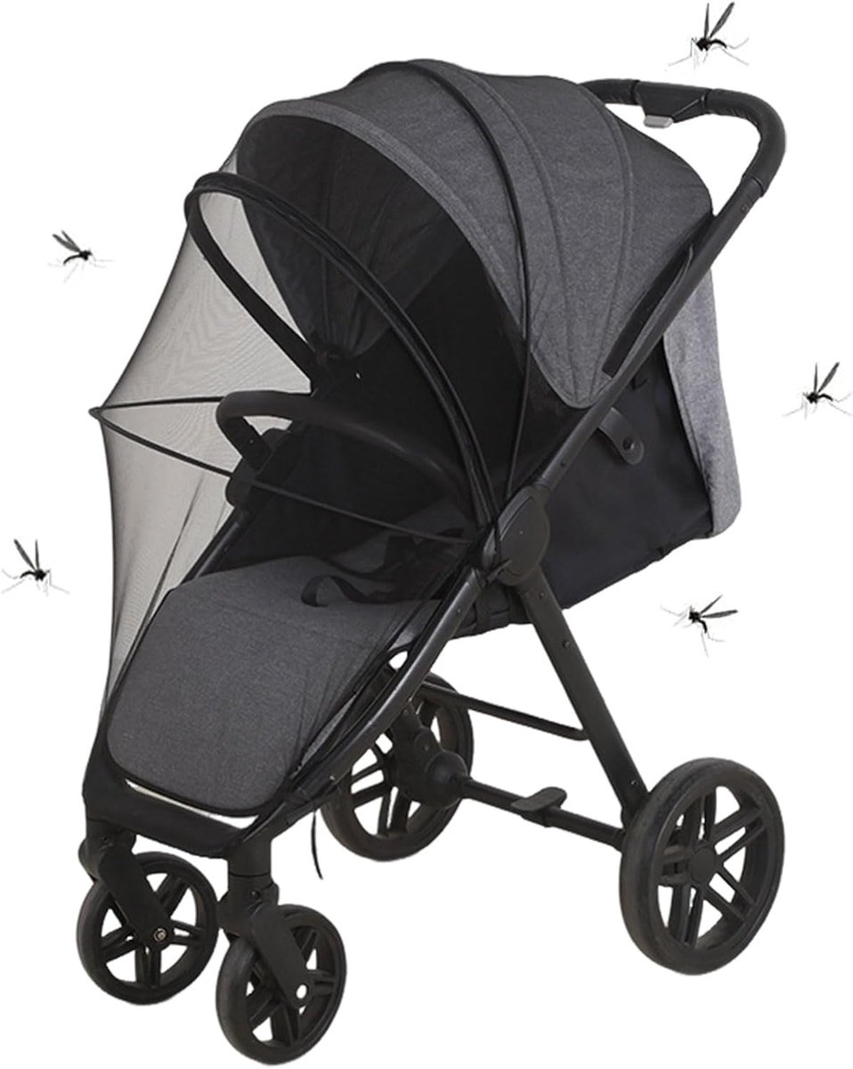Insectenbescherming voor kinderwagen, scheurvast en wasbaar