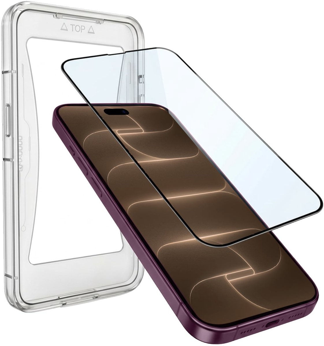 Screenprotector - Geschikt voor Apple iPhone 18 Pro Max - Met Installatie Kit - Gehard Glas - Beschermglas - Tempered Glass - Screen Protector