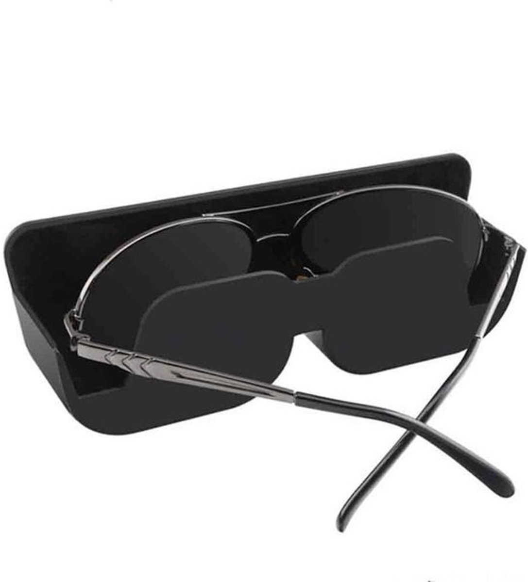 Uposao Auto Bril Houder Auto Bril Houder Multifunctionele Zonneklep Zelfklevende Bril Case Auto Vizier Bril Houders Voor De Meeste Auto Modellen Interieur Accessoires