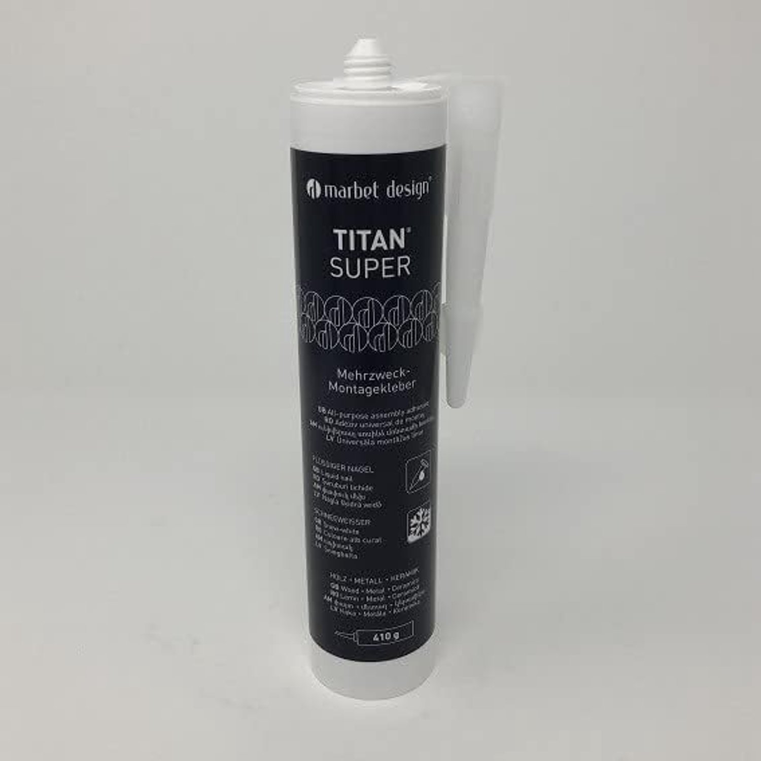 Systeemlijm 310 ml - plint lijm - oplosmiddelvrij - blijft licht elastisch - Vemera