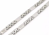 Cataleya Jewels Koningsketting Edelstaal 55 cm