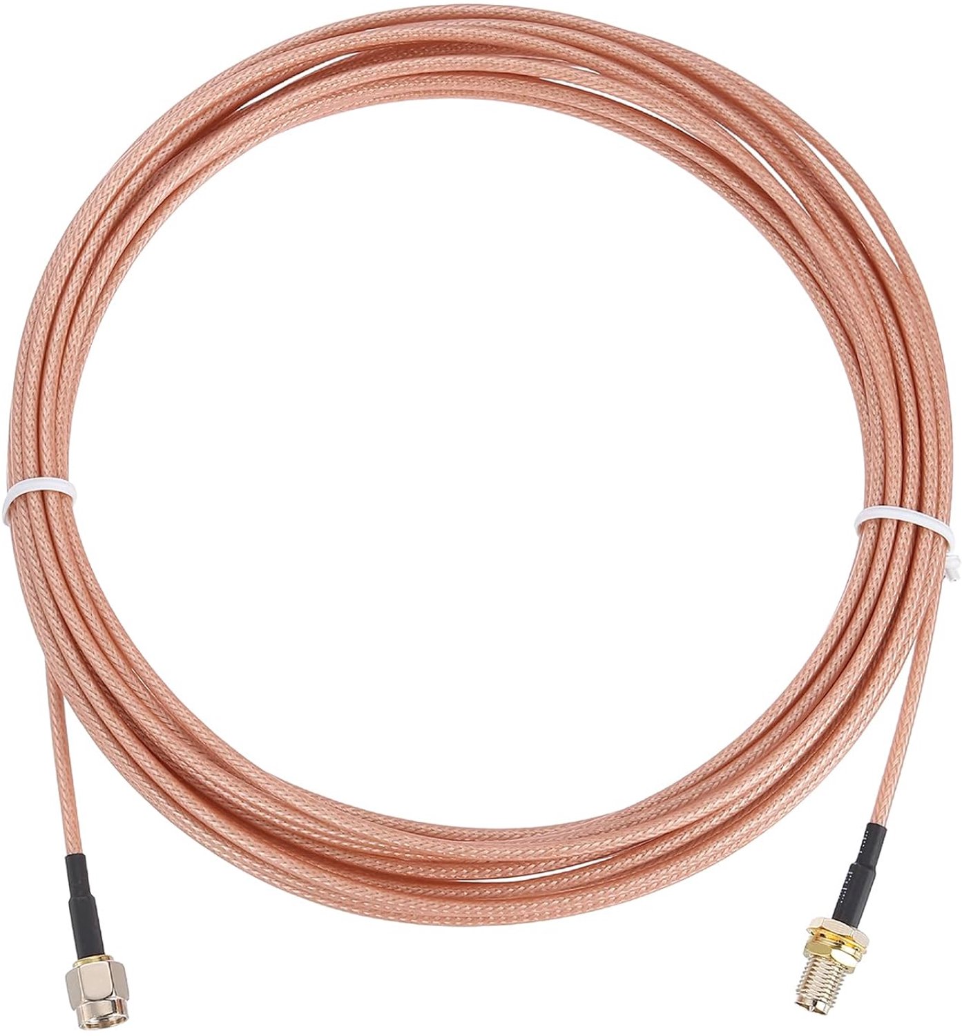 Antennneverlengkabel 6 m - RG316 - SMA-stekker - verlengt draadloze verbindingen - Vemera