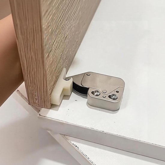 6 Mini-schuifsluiters voor kasten — afbeelding 3