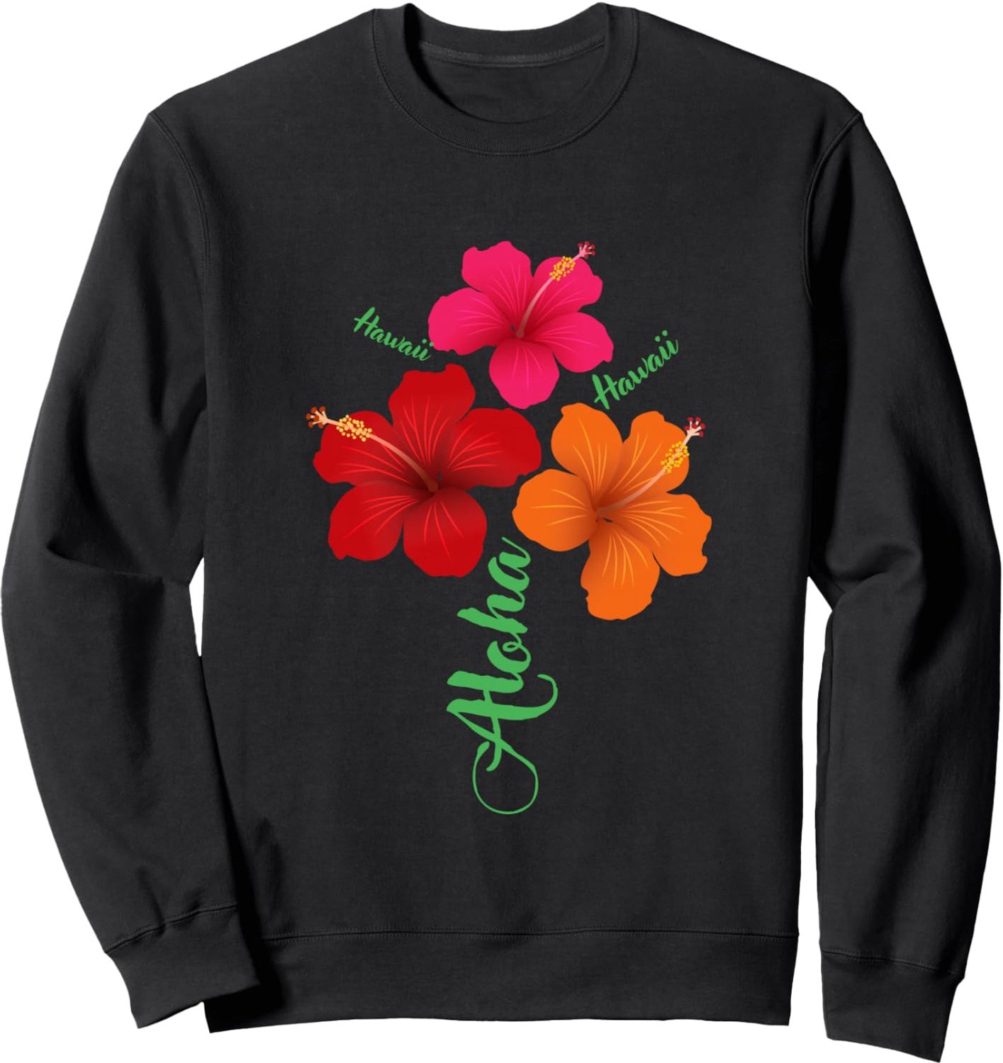 Hawaii vakantie T-shirt met bloemenprint