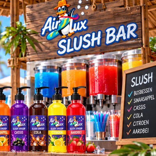 Airlux Slush Puppy Siroop - Slush Siroop - 6 Verschillende Smaken - 6x250ml - Slush Puppy - Slush Puppy Maker - Slush Puppy Siroop van Merkloos — afbeelding 4