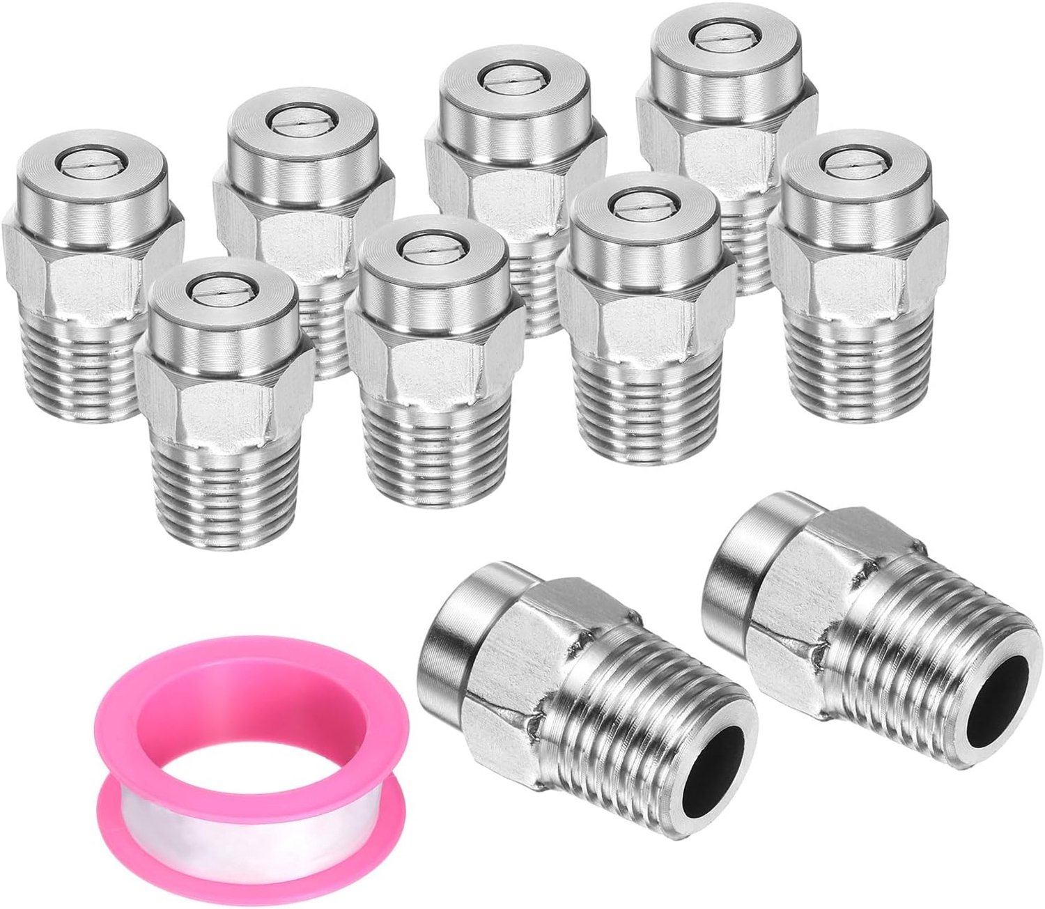 Oppervlaktereinigingsspits 50 graden - 1/4 inch NPT - 4000 PSI - voor hogedrukreiniger Vemera - 10 stuks - Vemera