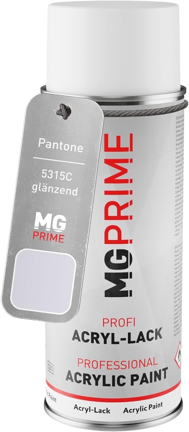 Acryllak spuitbus 400ml - Pantone 5315C paars/violet - sneldrogend - professionele kwaliteit - ServiceTopper