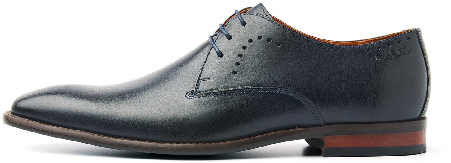 VANLIER - Heren Schoenen - Blauw - Maat 46
