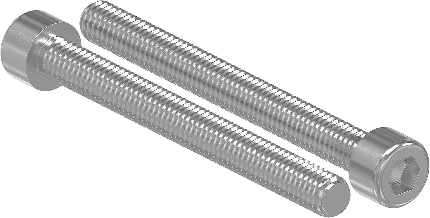 Cilinderkopschroef M6 x 60 - Roestvaststaal A2 - DIN 912 - Duurzaam en betrouwbaar (15 stuks) - Vemera