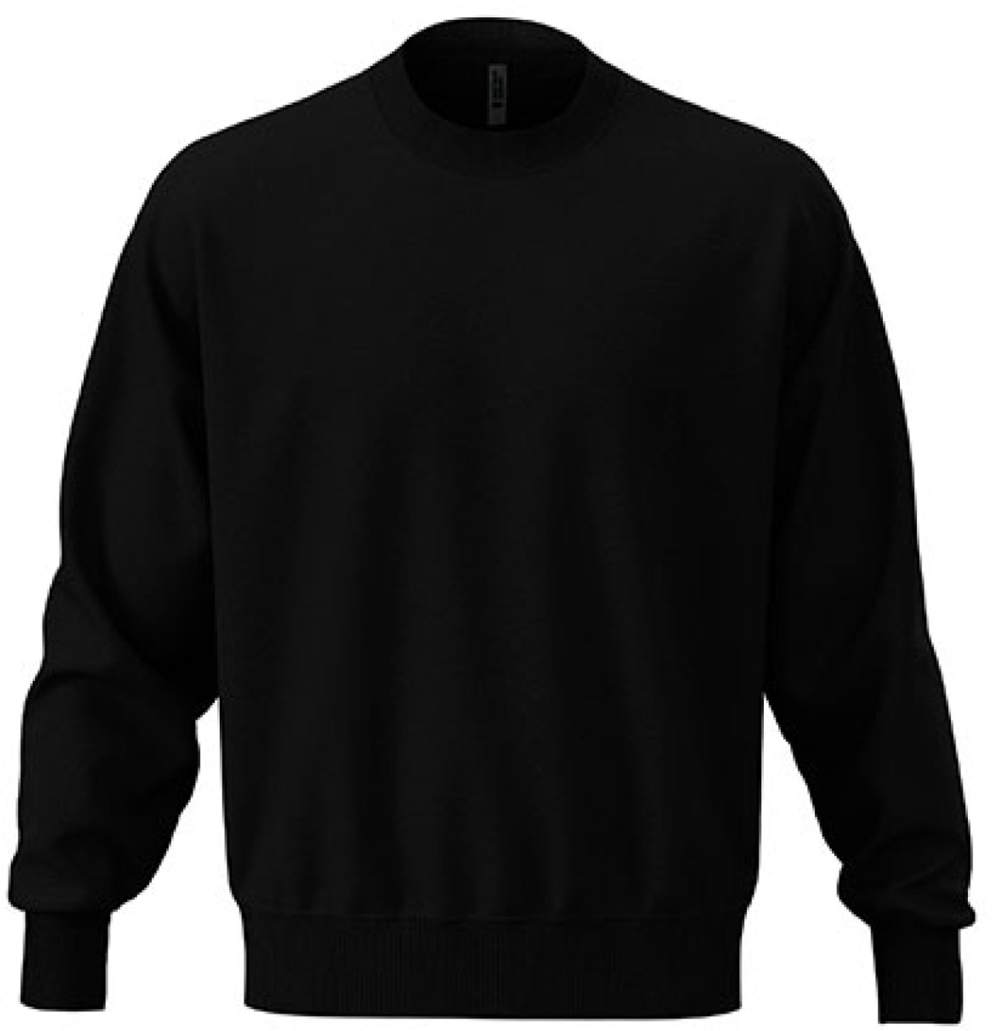 Next Level Apparel - Unisex Heavyweight Sweatshirt - Black - 3XL