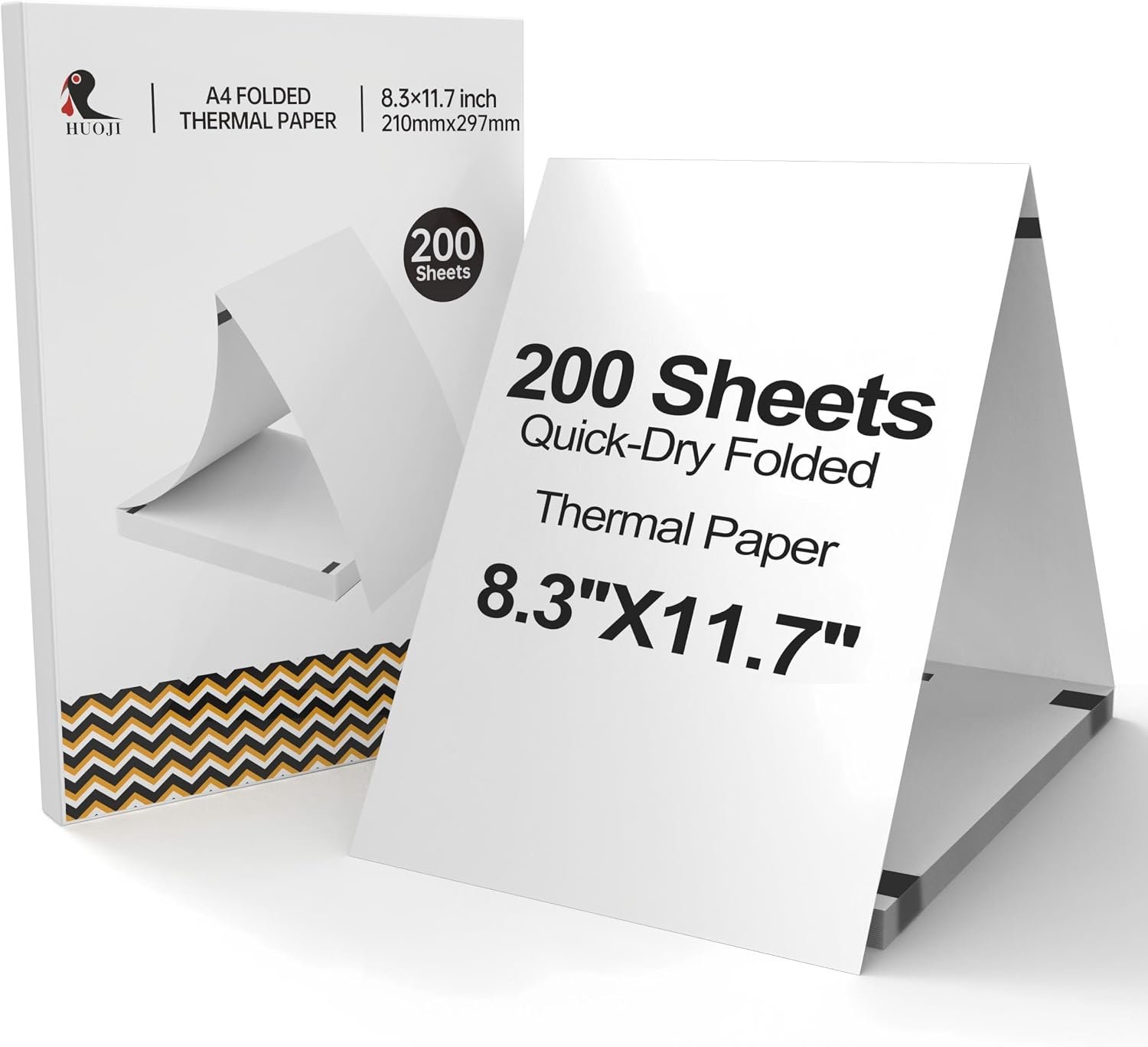 Thermisch papier A4 210 x 297 mm - BPA-vrij - 200 vellen - geschikt voor thermische printers - ServiceTopper