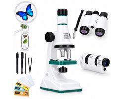 Silvergear® Microscoop voor Kinderen Set 3 in 1