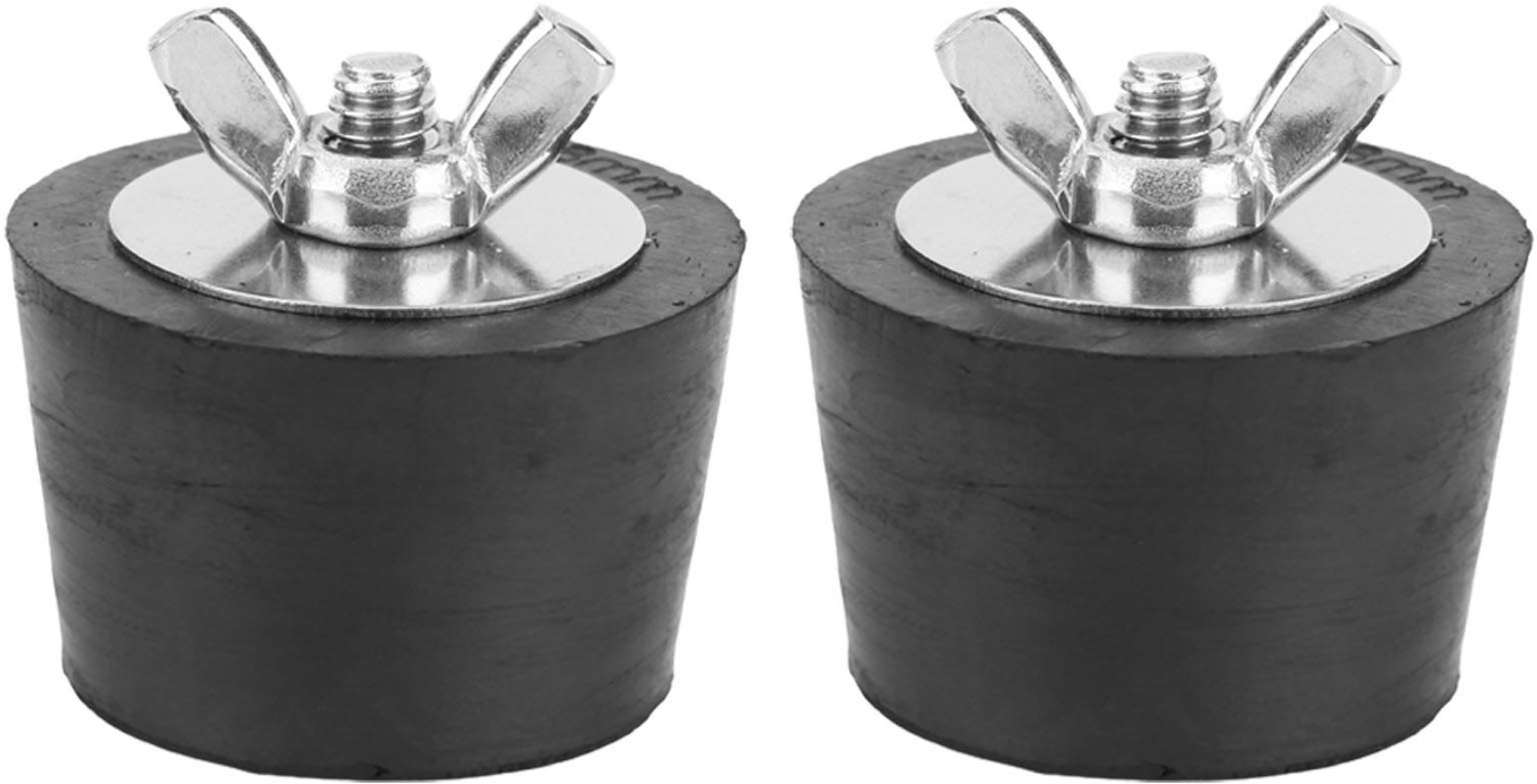 Winterklaar Pluggen 2 Stuks - Rubber Vorststopper - Antivriespluggen - Zwembad Fittingen - 1,5 Inch - Hoogwaardig Materiaal - Vorststop