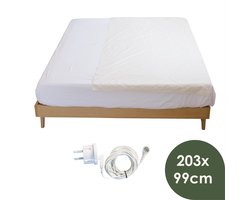 Earthle Earthing Laken - Aardingslaken - Aardinglaken - Aarden - Aarding - Grounding - Bio Katoen (203x99cm)