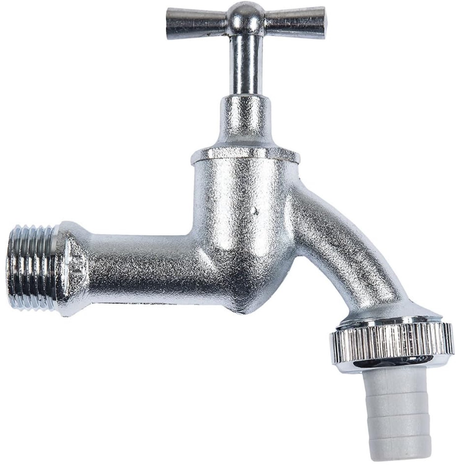 Slaper Uitloopventiel 1/2" - Mat Verchroomd