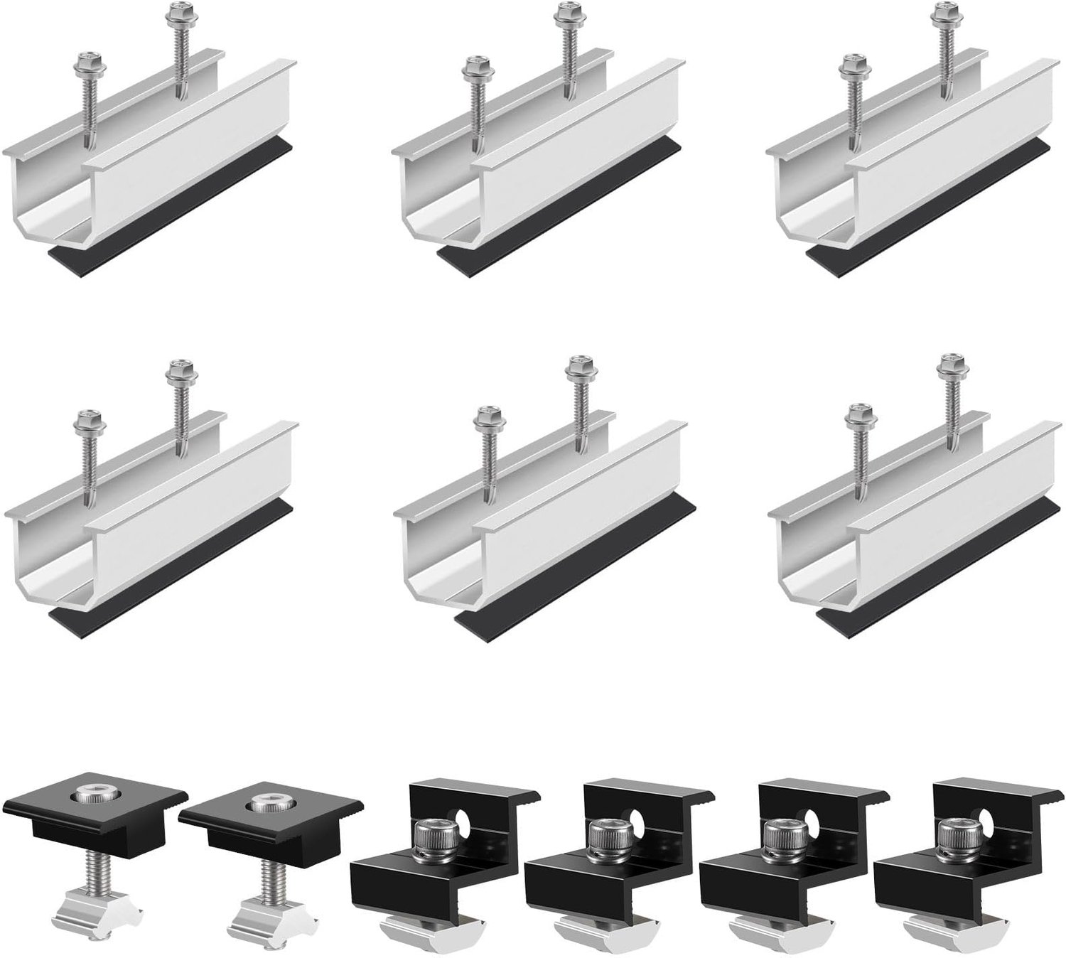 Solar Panel Beugel Set met Aanpassingsmogelijkheden