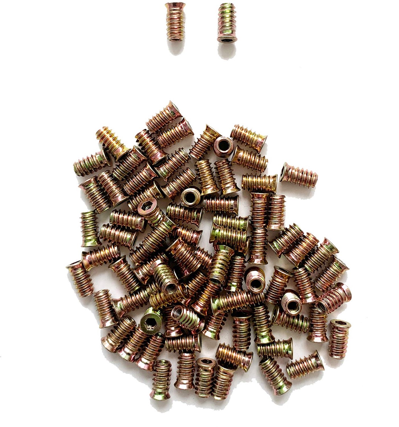 Verzinkt Gegalvaniseerd Ijzeren Meubilair Hex Drive Moeren M6 × 20mm - 150 Stuks