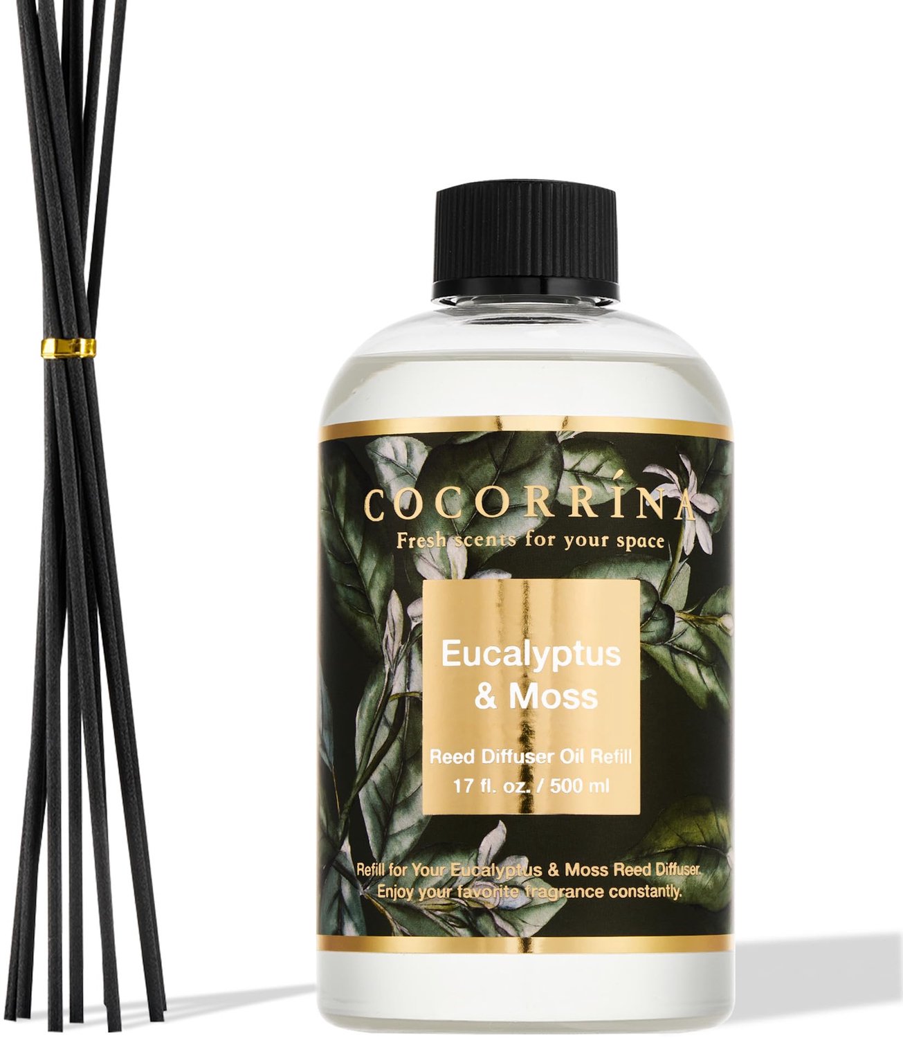 Reed Diffuser Navulling Eucalyptus & Mos 500ml
