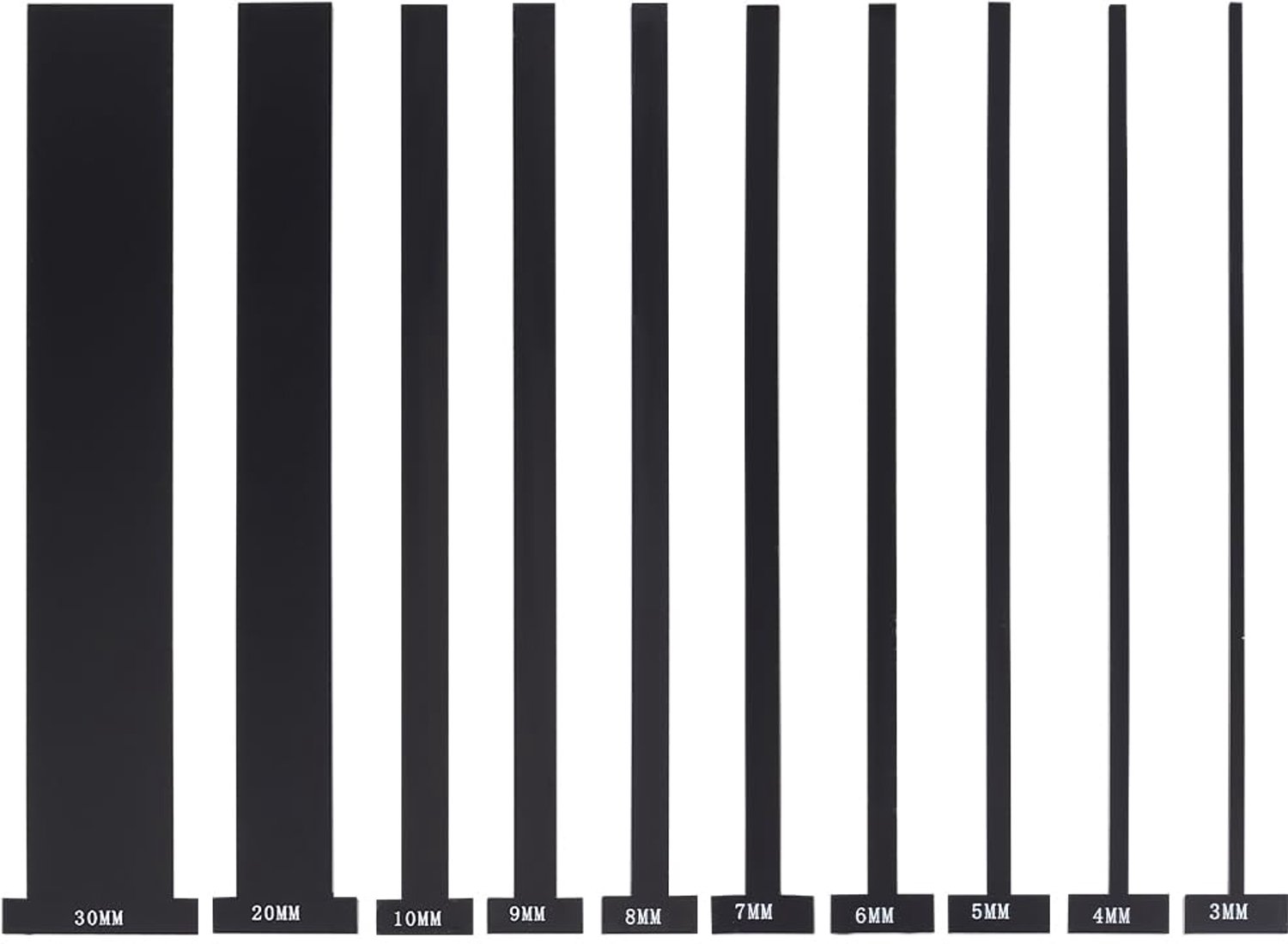 Boekbinden Gereedschap - 10Pcs Acryl Boekbinders - Handgemaakte Benodigdheden - T Vorm Spacer - Duurzaam Materiaal - Voor Dubbele Cover Structuur - Boekbindgereedschap