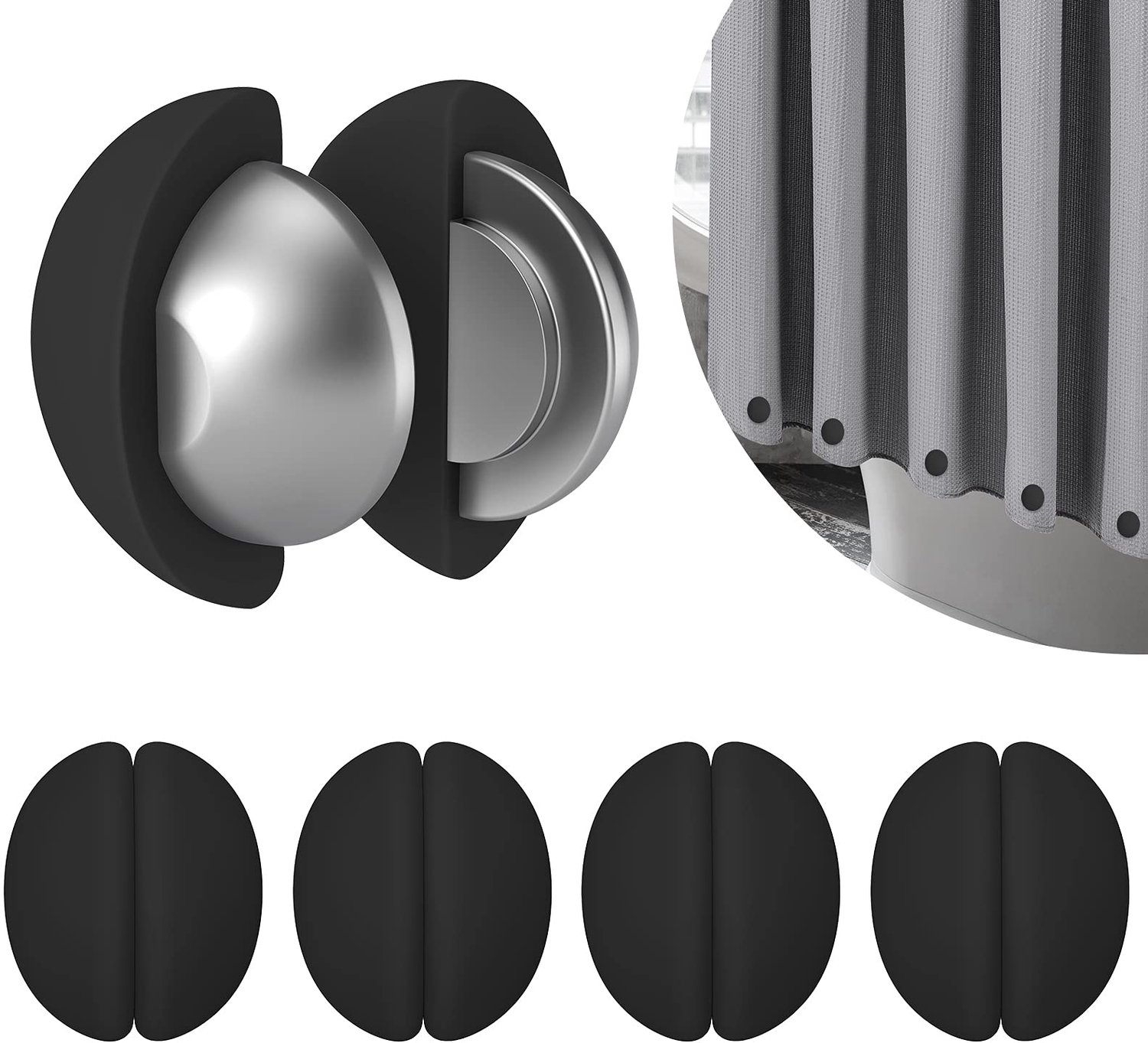 Douchegordijn Gewichten met Silicone Coating voor Stabiliteit