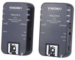 Draadloze TTL-flitstrigger - Ondersteuning - Voor Nikon-camera's - Inclusief WINGONEER-diffuser - Geschikt voor D7000 series - Perfec...