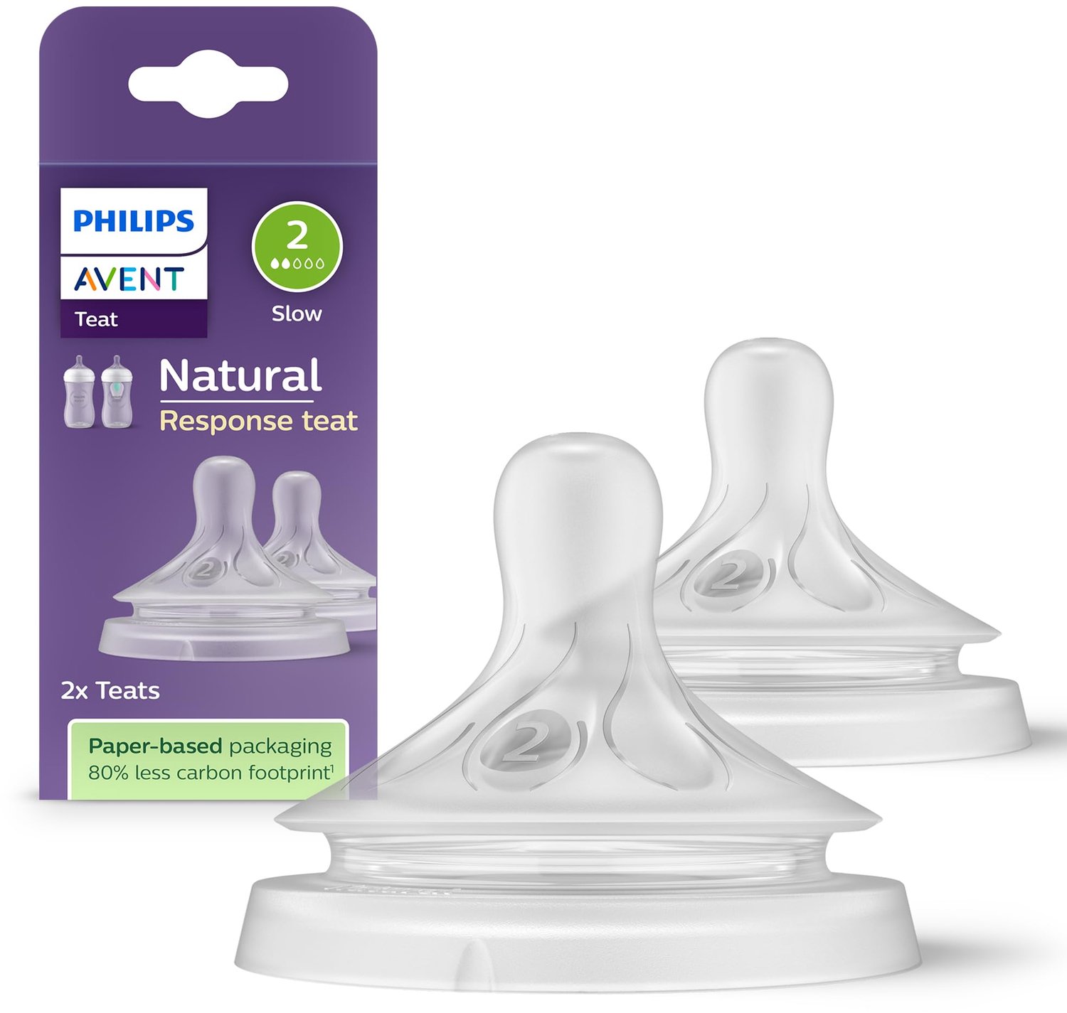 Natural Response Flesspeen Flow 2 voor Pasgeborenen