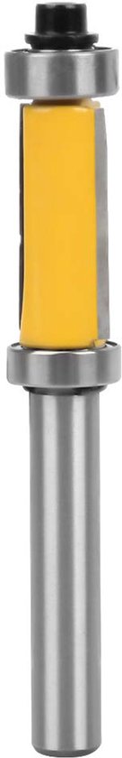 Flush Trim Bit - 8mm Freesbit Set - Hittebestendige Teflon Coating - Houtbewerking - Top Bearing Flush Bit - Geschikt voor Router
