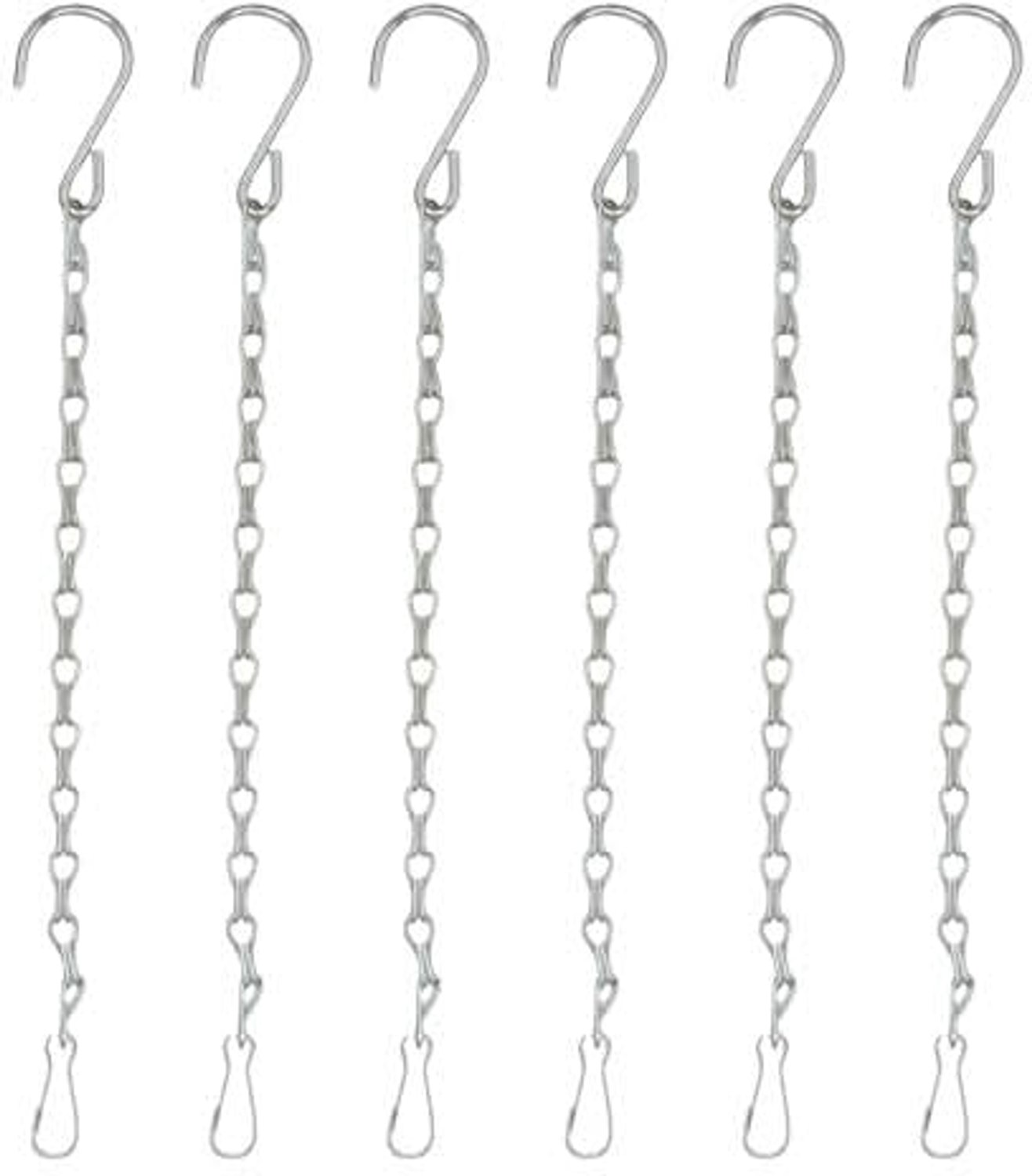 Set van 6 Dubbele Haken voor Tuin