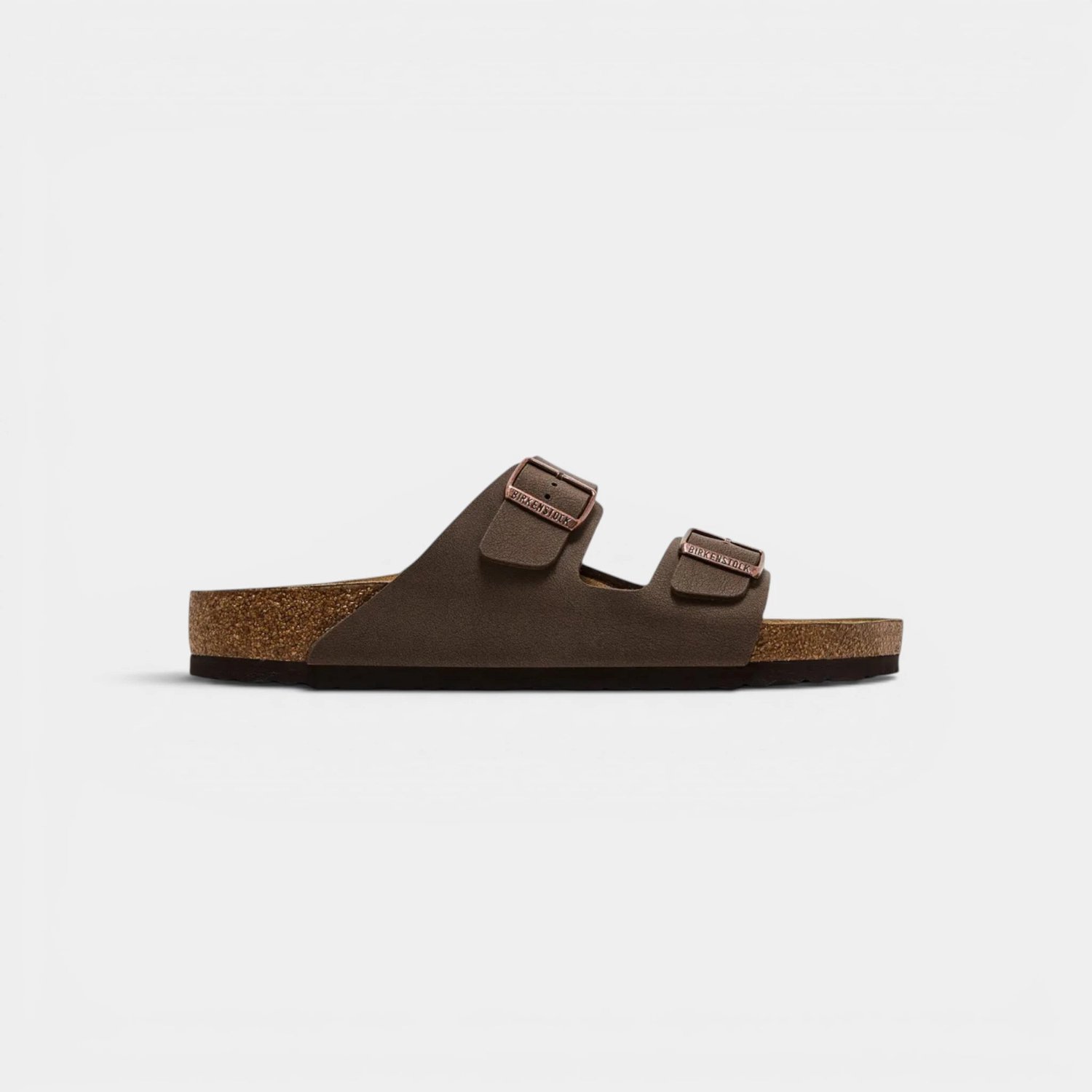 Birkenstock Arizona Birkibuc Mocha Wit