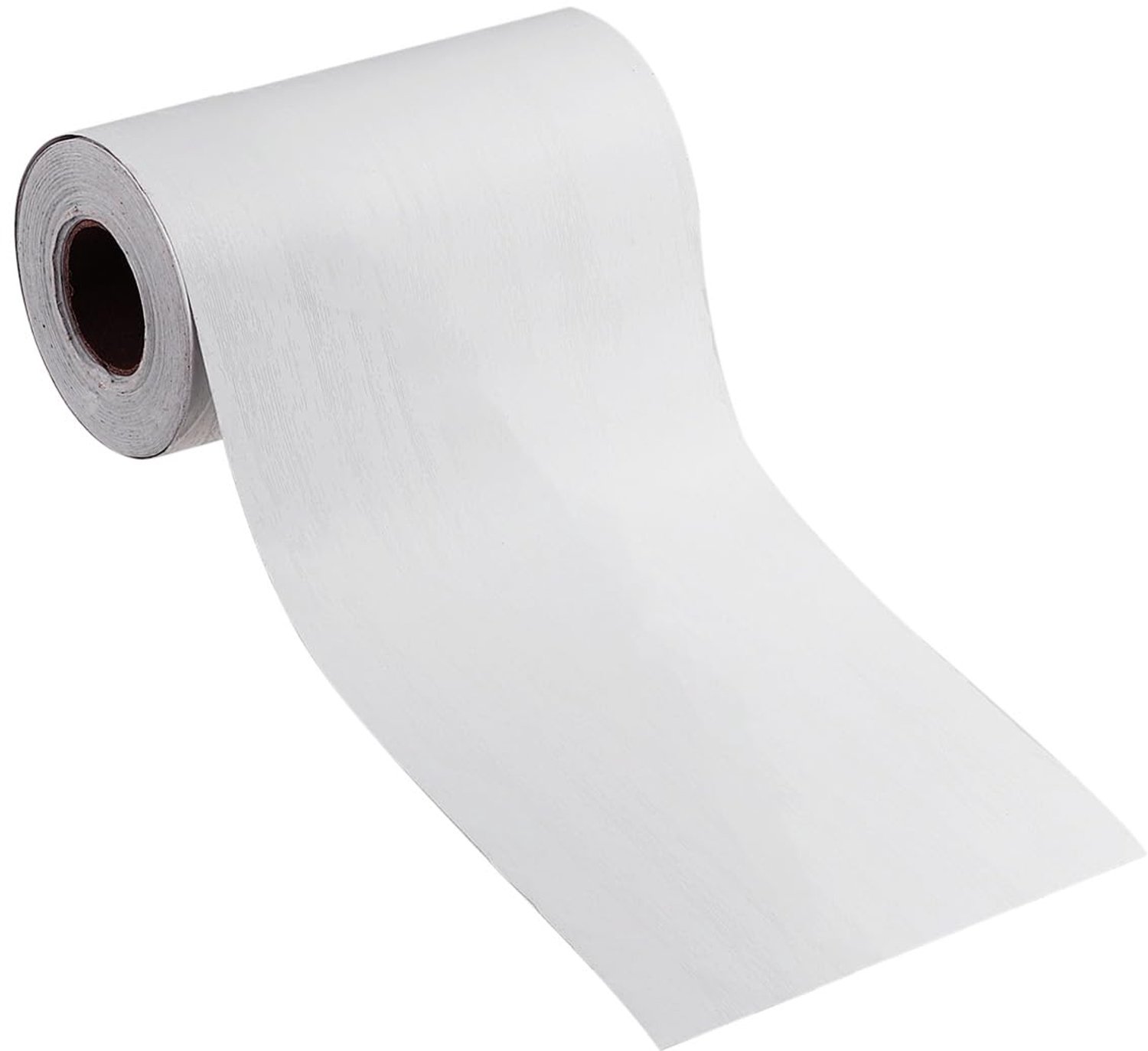 Houtnerf Plakband 8 cm x 10 m voor Meubels en Vloeren, Witte Houtnerf