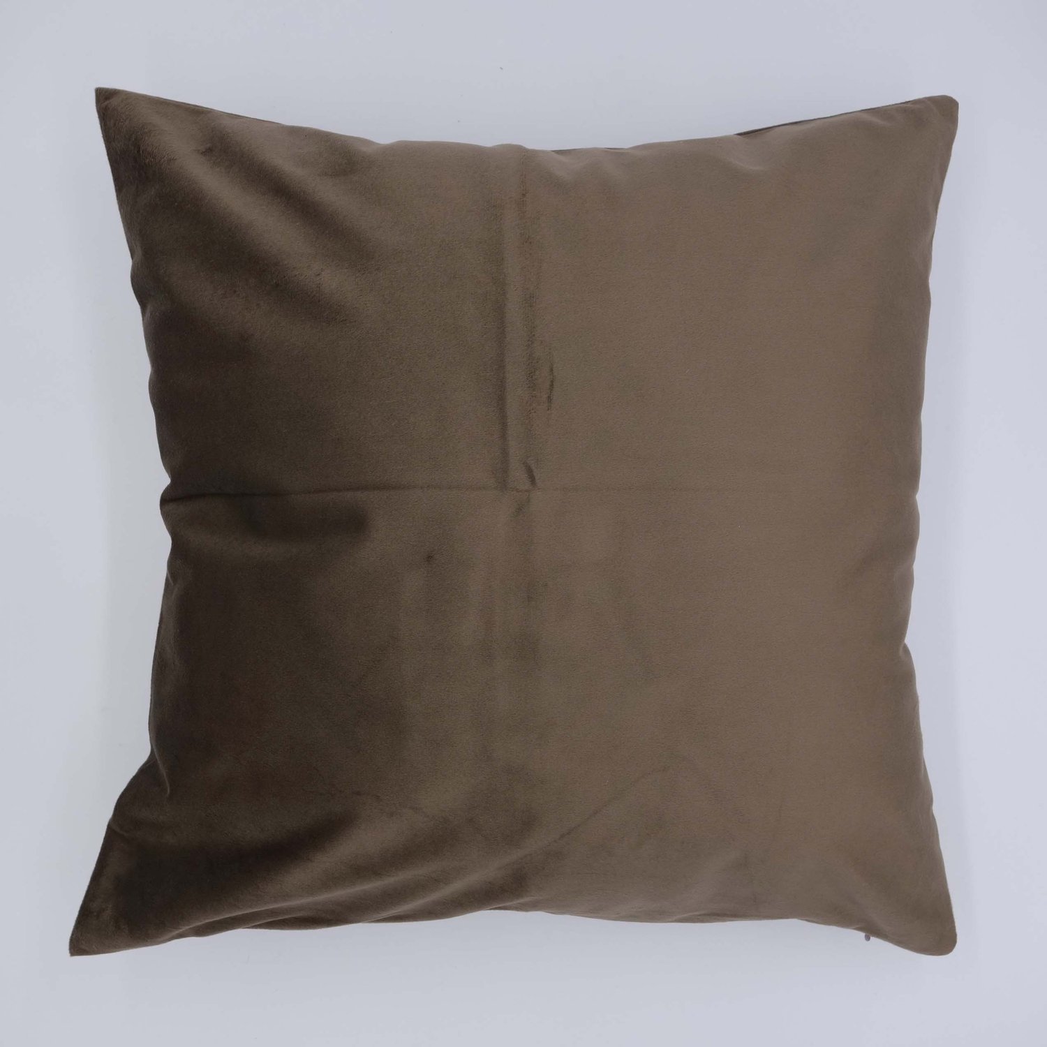 Velvet Kussenhoes |Fluweel | Mokka | 100% Polyester | 45 x 45 cm | Exclusief binnenkussen