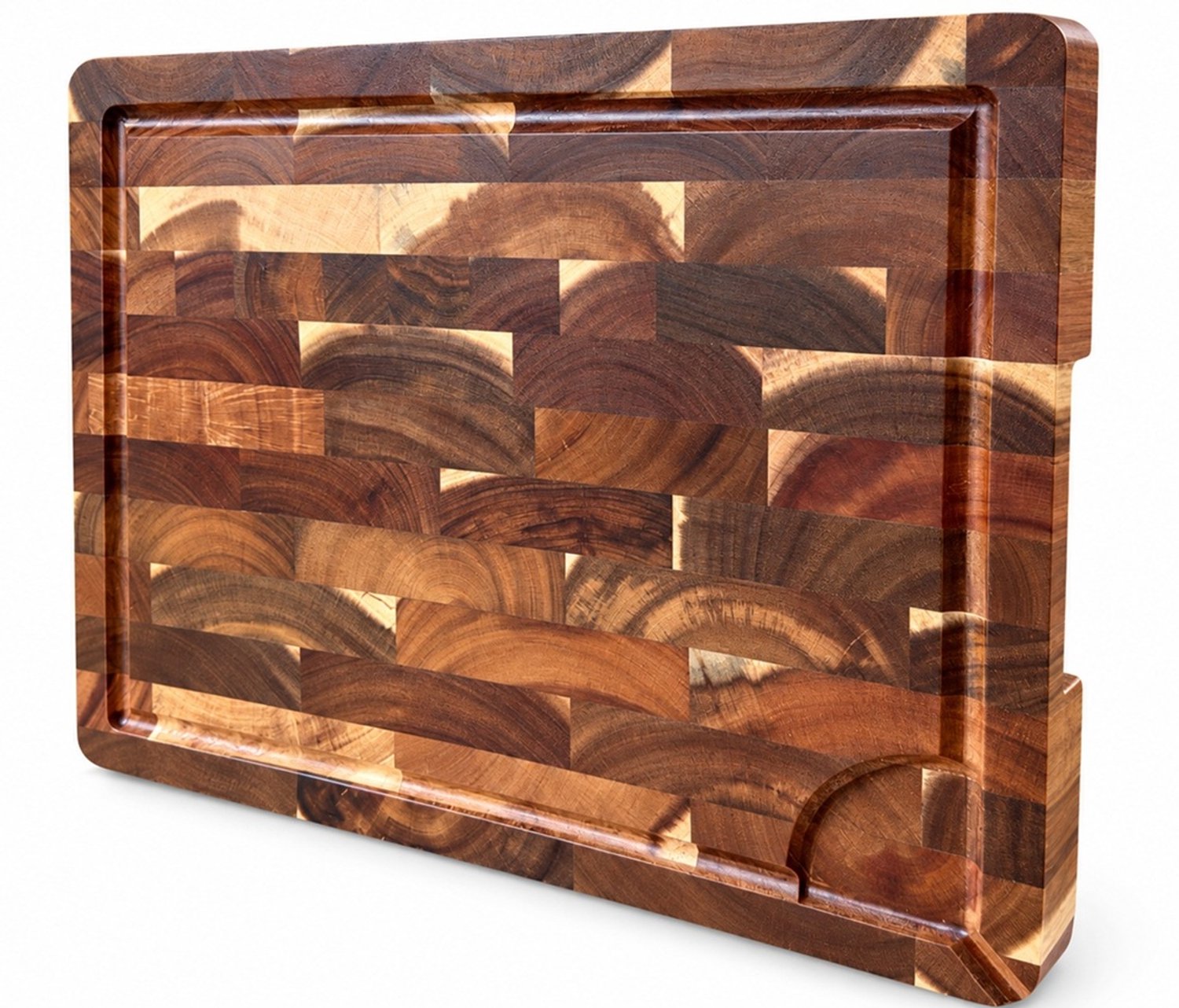 NARA Acacia houten snijplank extra dik - Snijplank hout - serveerplank - keukenplank - tapasplank - borrelplank
