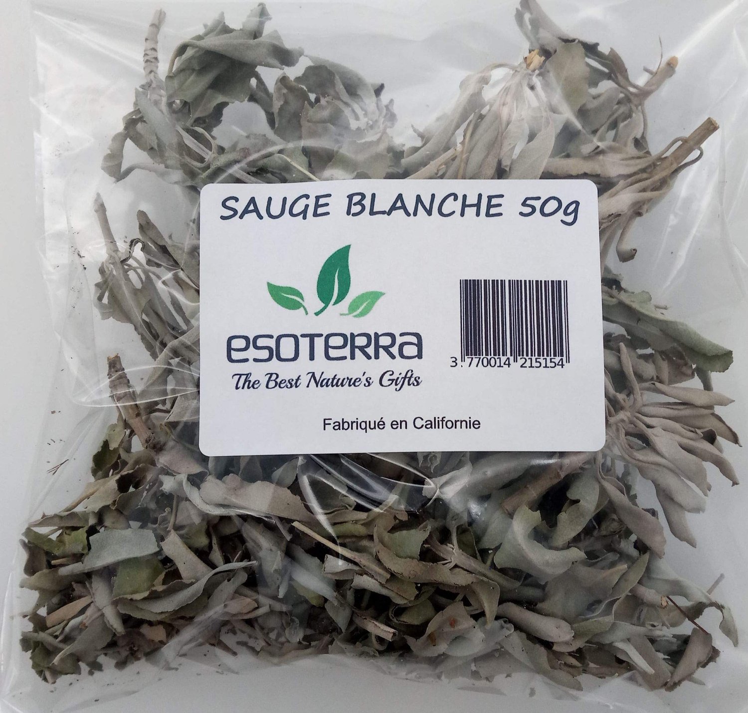 Witte Salie Bladeren - 50 g voor Rookrituelen