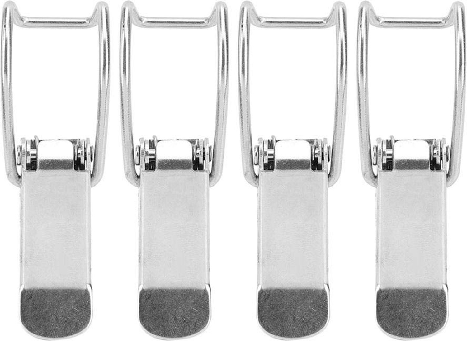 Hand Tool Toggle Clamp - Toggle Lock - Hoogwaardige bevestiging - Zilver - Verstevigingsklem - Geschikt voor diverse toepassingen - 4 stuks