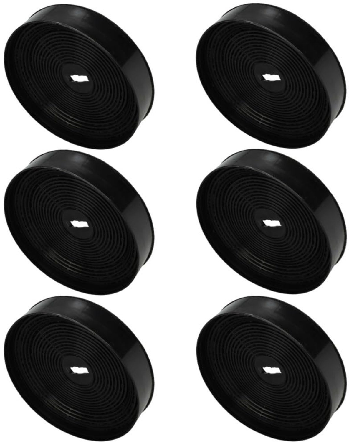 6 x Actieve Koolstoffilter 170 x 34 mm voor Afzuigkappen