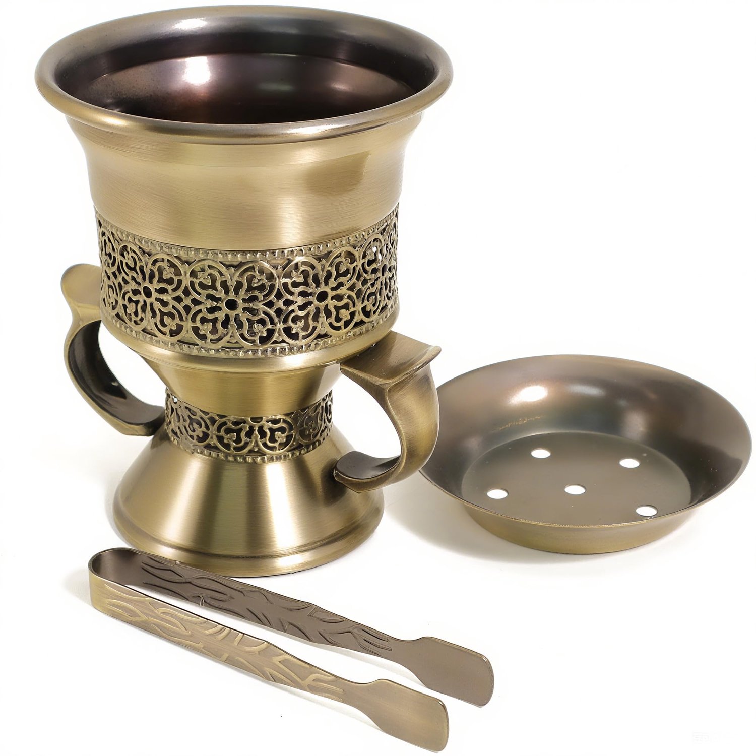 Elegante Retro Wierookbrander met Tangen