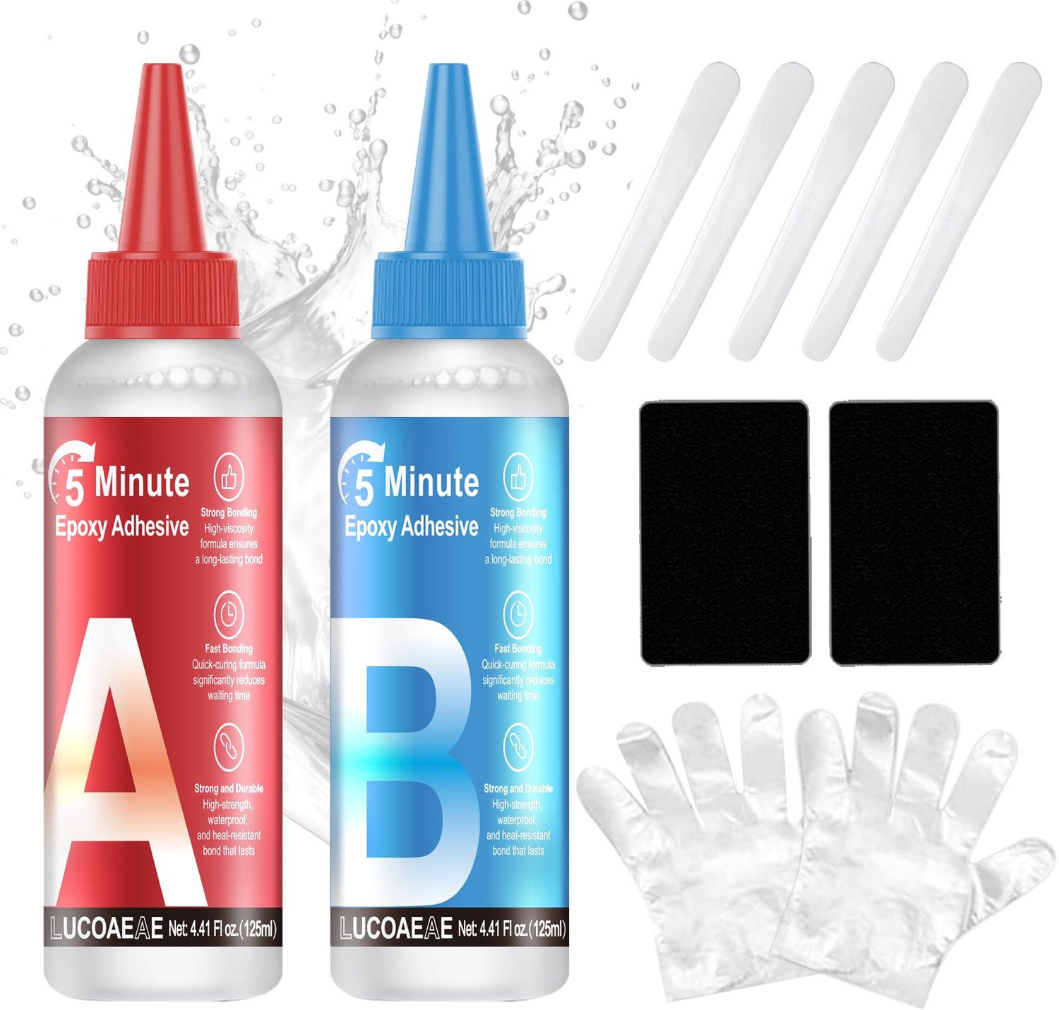 Sneldrogende 2-componenten Epoxylijm 250 ml