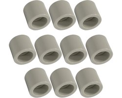 Set van 10 gelijke PPR/polypropyleen Ø32mm PN25 voor lasverbindingen