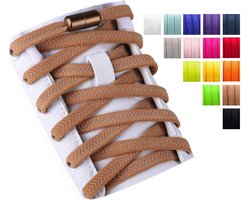 Olukssck 2 pairs of 5 mm wide elastic laces without bows, universal shoelaces with metal closure, no laces for - ShopVlot