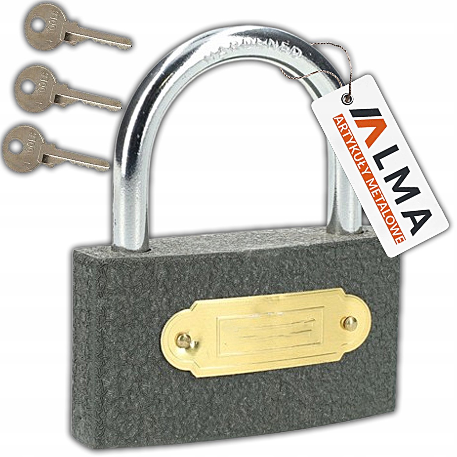 IJzeren Beugelslot 20mm met 3 Sleutels - Compact en Stevig
