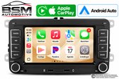 Volkswagen 510RNS CarPlay voor VW Golf 5, 6, Polo, Skoda Caddy, T5, Passat, 2-DIN radio met 7-inch scherm, navigatiesysteem, met Bluetooth/USB/FM/RDS,