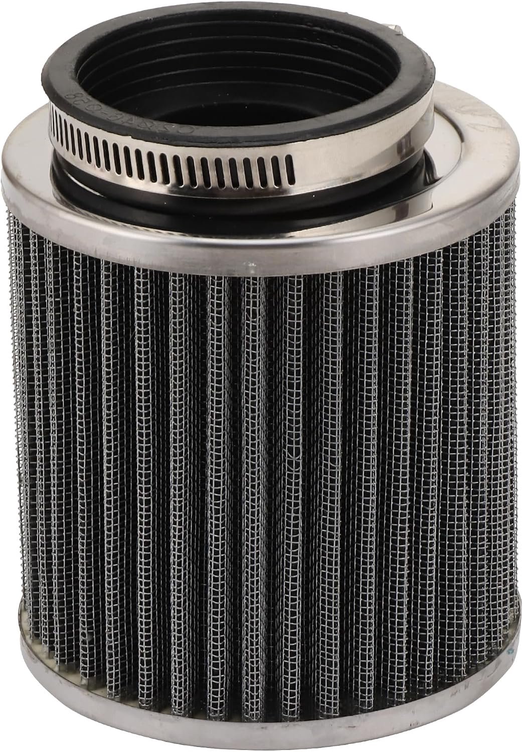 Dailygoods- Luchtfilter Hoogdoorlatend - Vervangfilter voor 50cc/150cc - Verstelbare Diameter 46mm/58mm - Eenvoudig te Installeren - Duurzaam en Herbruikbaar - Motorfilter