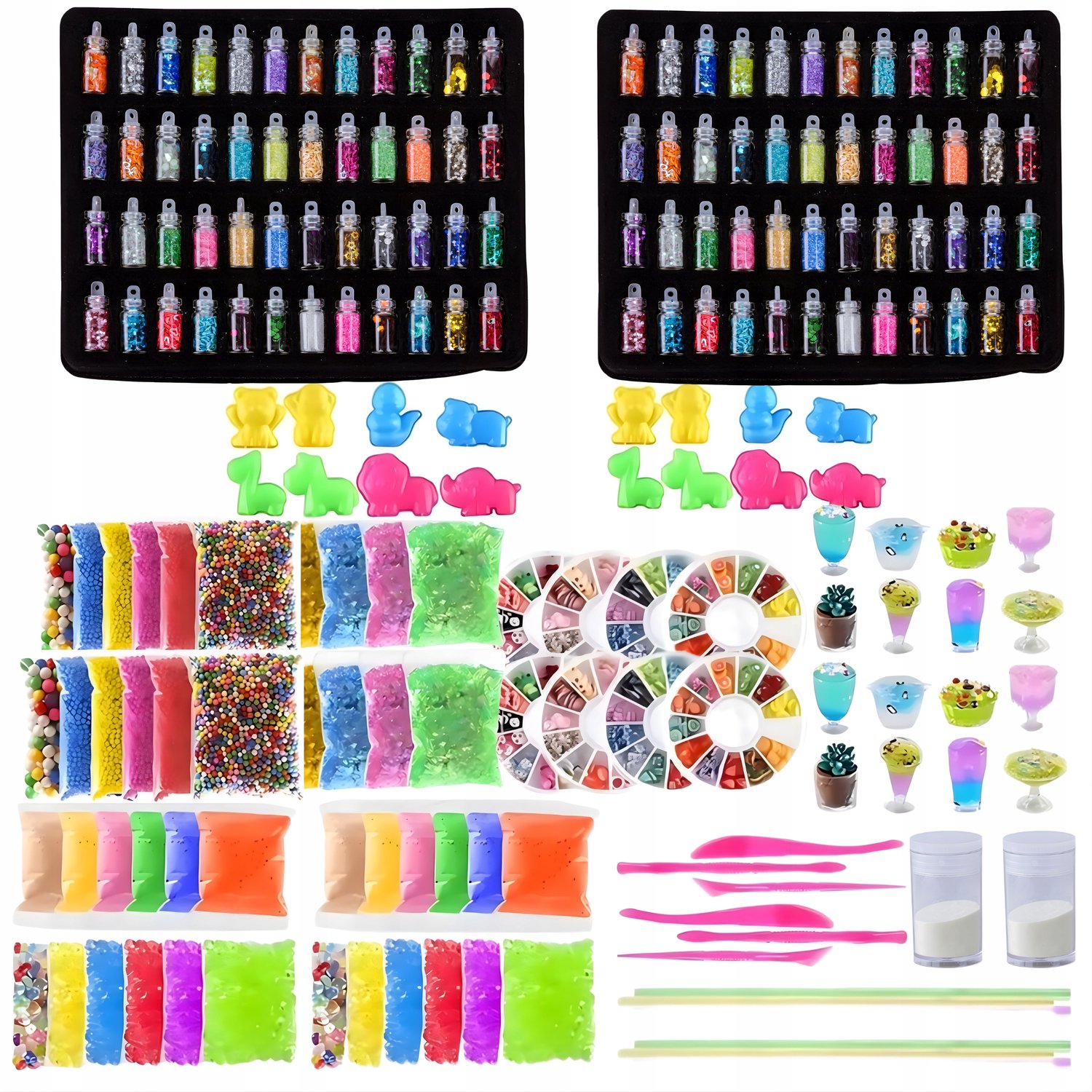 XXL Slime Decoratie Set: 190+ Elementen voor Creatieve Pret