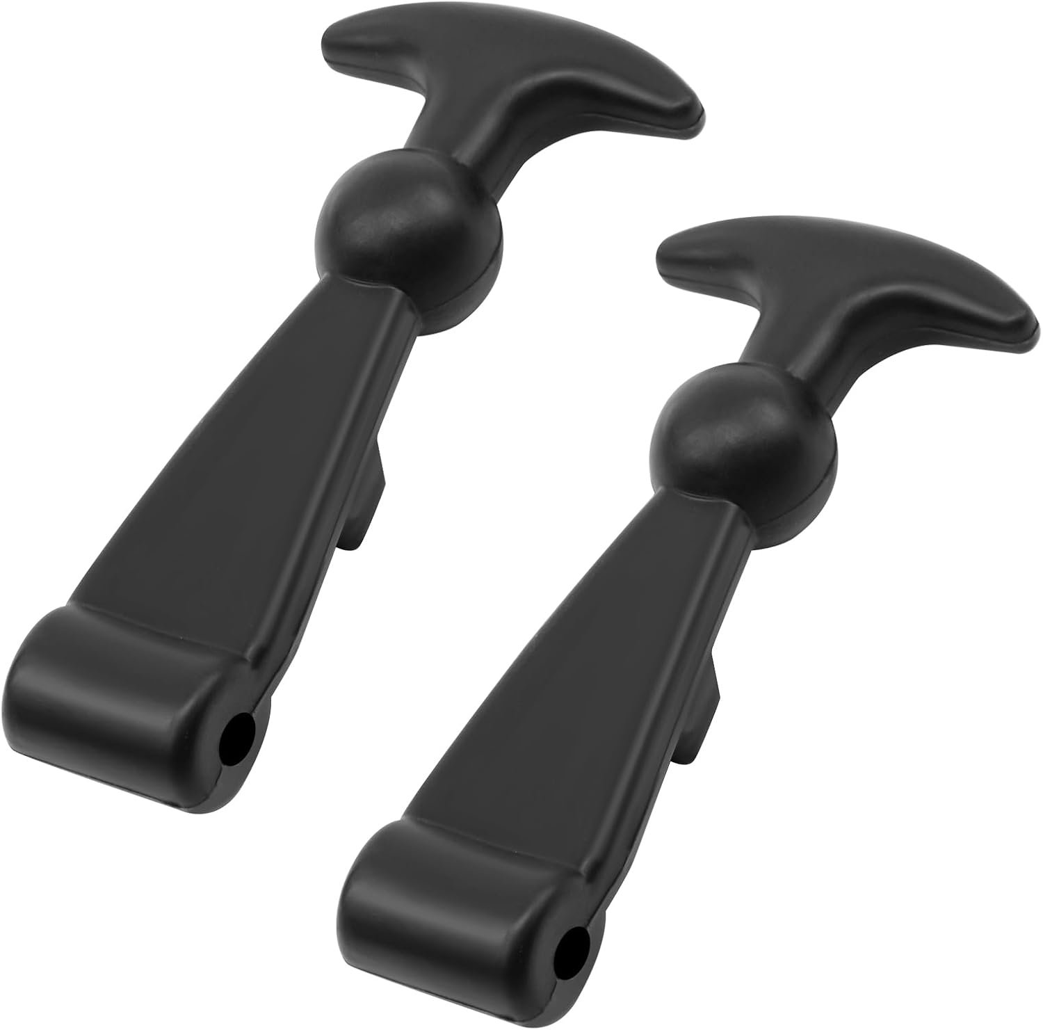 2 Pieces Bonnet Holder T-Handle Tension Clasp Rubber Holder Black Elastic Bonnet Holder Tractor Bonnet Attachment for - ShopVlot