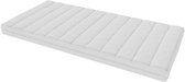 Matras 90x190 - 14cm dik - HR Koudschuim - Bamboo hoes - contour gesneden 7-zone