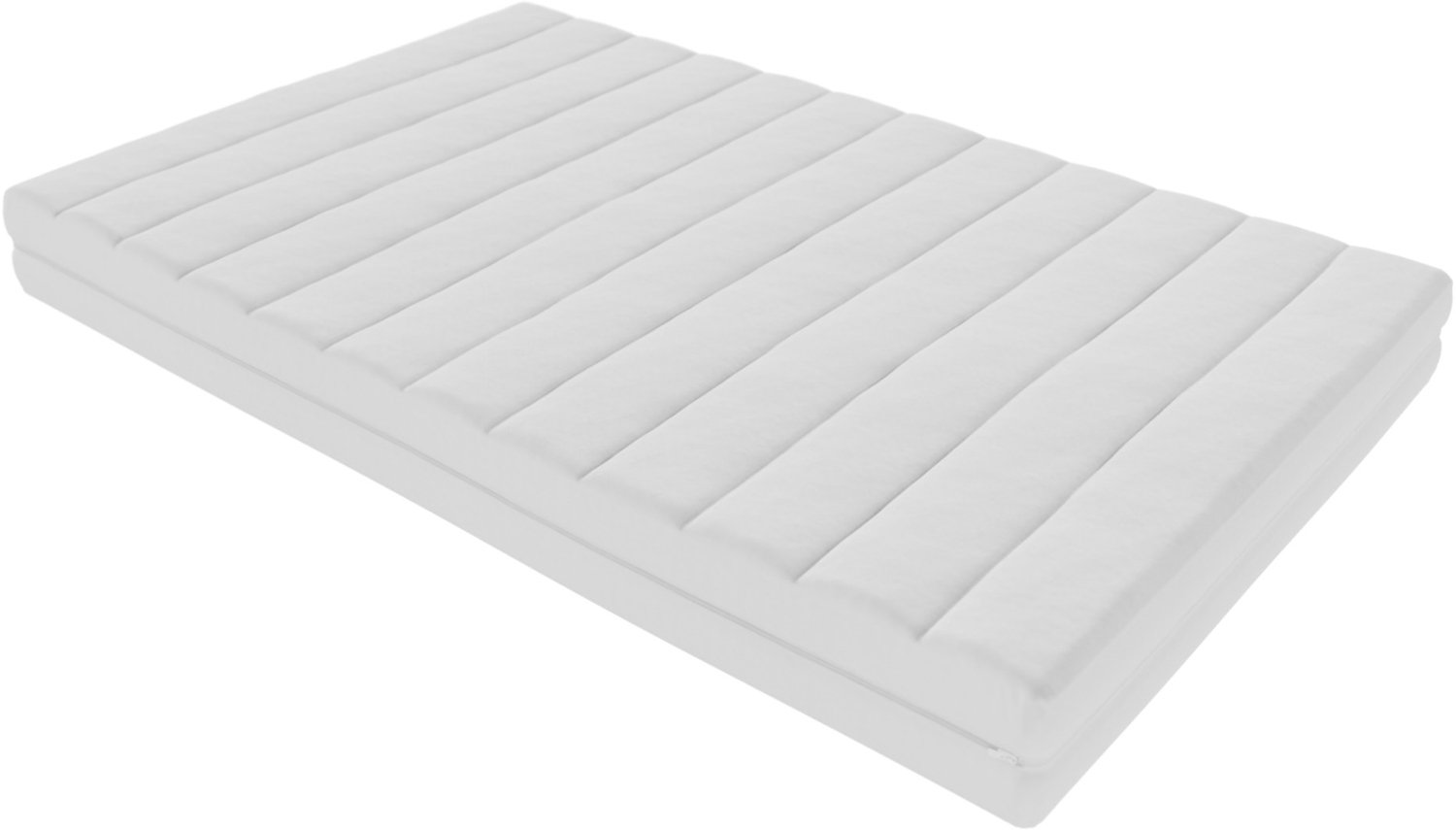 Toros Bedden Deluxe Matras Koudschuim 120x190 - Hybride 20cm dik - Bamboo Tijk - Stevig Wit