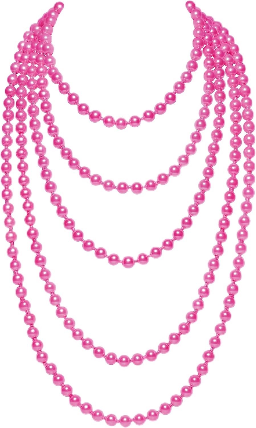 Gatsby Lange Knoopketting met Parelmoer, 1920s Flapper Stijl, Vintage Sieraad en Elegante Accessoires